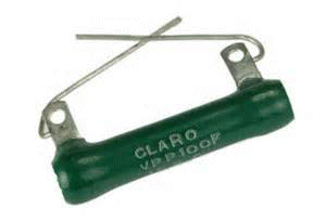 CLARO 3.3K OHM 3 WATT CERAMIC WIREWOUND RESISTOR NOS 